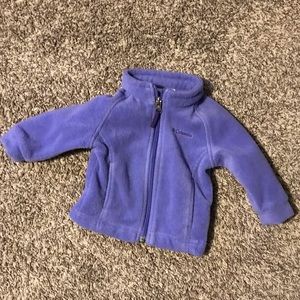 3-6 month purple Columbia jacket